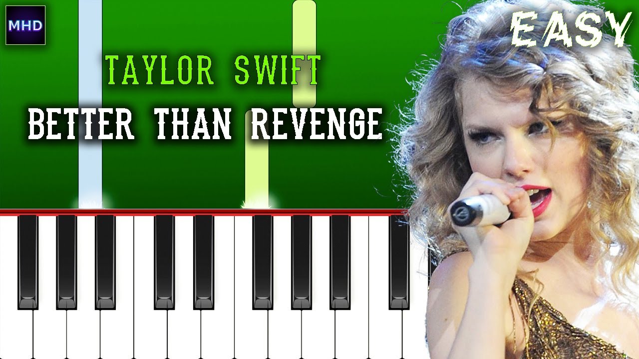 Taylor Swift - Better Than Revenge (Taylor's Version) - Piano Tutorial [EASY]