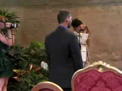 Belle And Simone S Wedding Kissing