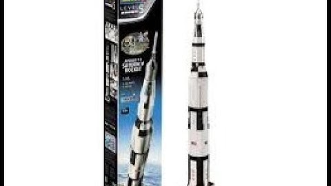 Sprue Review. Revell 1/96 Apollo 11 Saturn V Rocket