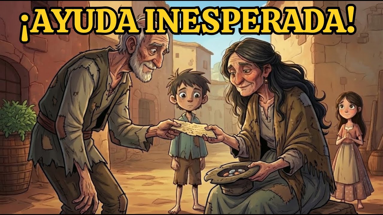 Una Abuela Humillada Recibe Ayuda de un Mendigo | La Dignidad Abre Puertas Inesperadas