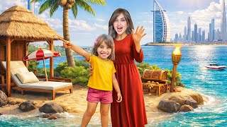 هربنا لجزيرة سرية في دبي اول مره نكتشف هذا المكان