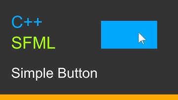 C++  SFML 3  |  Simple Button