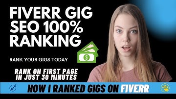 Fiverr Gig SEO | How to Get First Order On Fiverr | Fiverr Gig ranking Tips | Fiverr Tutorials 2021