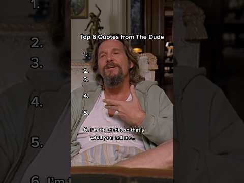 Dude... | 🎬 The Big Lebowski (1998)