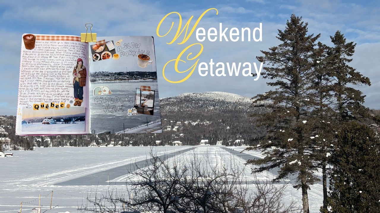 Сбежать из города на выходные ༄❆