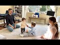 AMAZING MOMENT our baby STARTS walking to his brother Leo and Karolina | The Protsenko Family