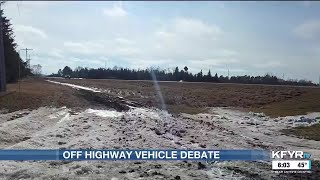Burleigh County residents weigh in on possible off-highway vehicle ban
