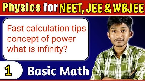 Basic Mathematics for NEET, JEE and WBJEE Physics in Bangla