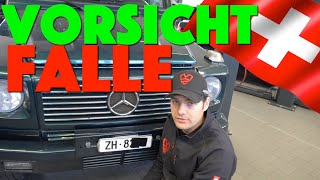 Vorsicht bei Schweizer Autos ! G-Klasse kriegt großen Service !