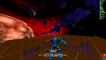 Ratamahatta and Armourback Rhino Warming Up the Gibs On Quake 2 CTF RailwarZ