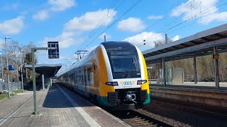 ODEG | Mitfahrt auf dem Kompl. RE1 PV Von Brandenburg HBF bis Werder (Havel) im Desiro HC 3462 015-3