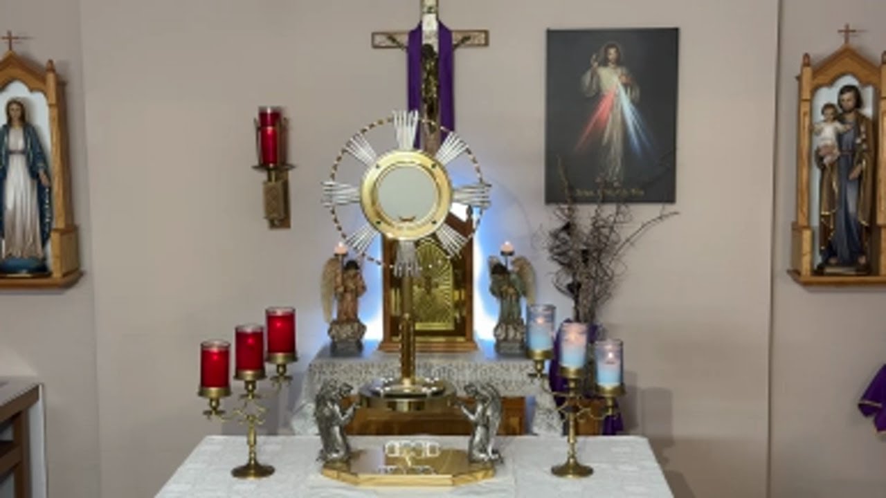 LIVE Eucharistic Adoration - Sisters of Divine Mercy