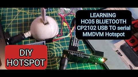 MMDVM - BLUETOOTH module (HC-05)  3 Volts to MMDVM 