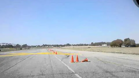 Ron Conrad driving his 1986 Civic Si at Walesboro ...