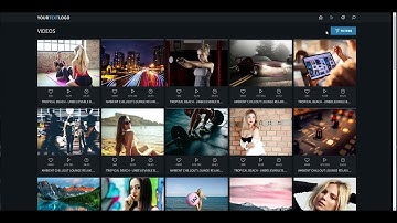 Template 8 - Color Scheme 4 (For Video Website)