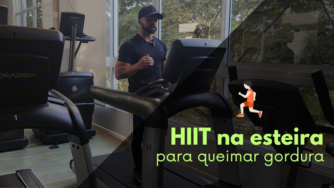 HIIT na esteira PARA QUEIMAR GORDURA