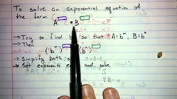 6.1.4 - Solving Exponential Equations with Related Bases