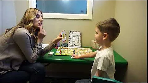Speech therapy helps a child say their "s" sounds