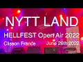 Capture de la vidéo Nytt Land Live Full Concert 4K @ Hellfest Open Air 2022 Clisson France June 26Th 2022