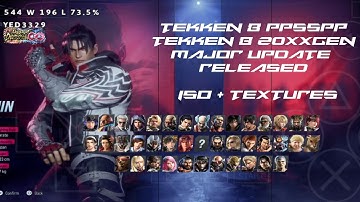 TEKKEN 8 PPSSPP | TEKKEN 8 20XXGEN MAJOR UPDATE PPSSPP RELEASED!