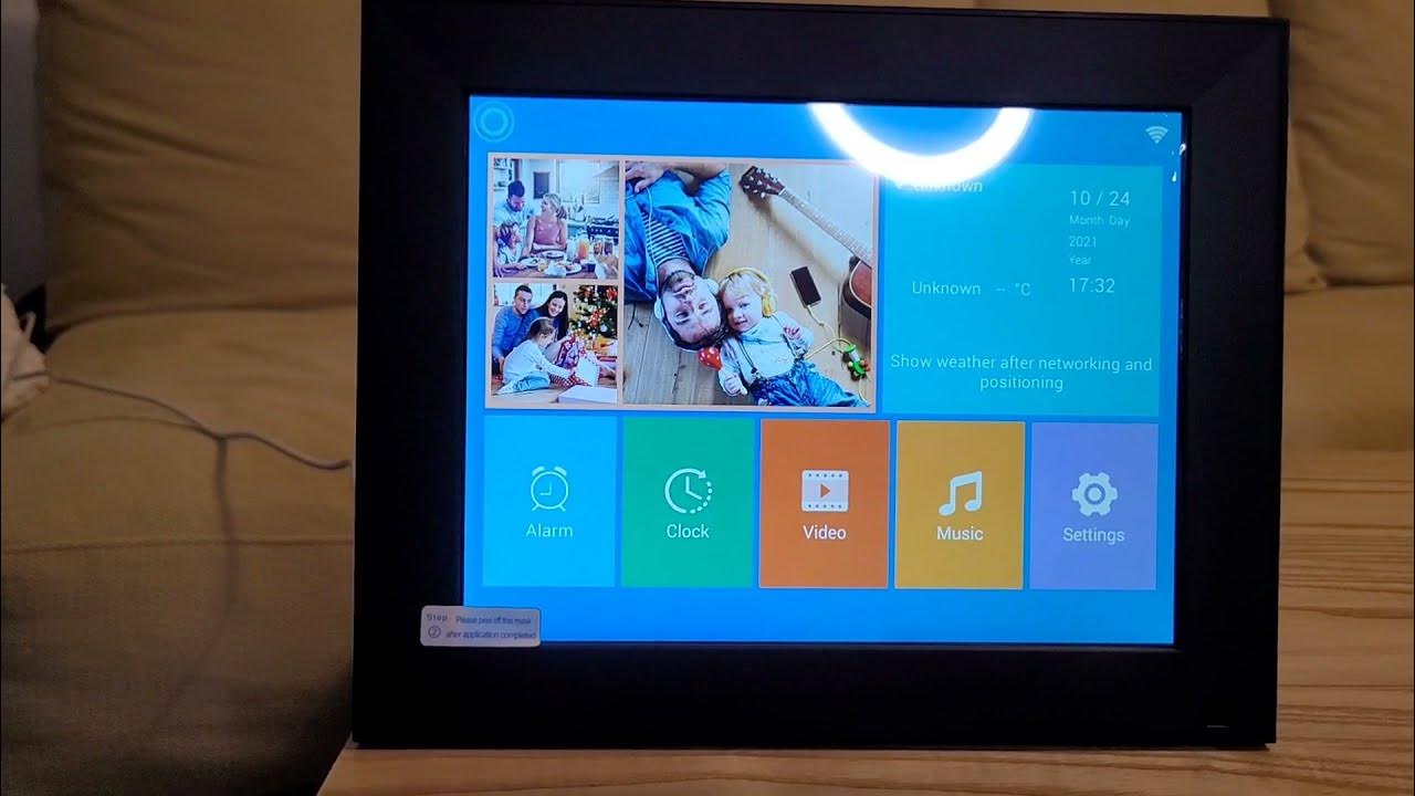 Review of FULLJA WiFi Digital Picture Frame, IPS Touch Screen Smart