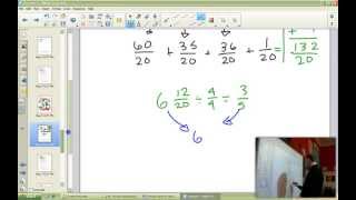Fraction Unit  Lesson 9 - Addition with Fractions