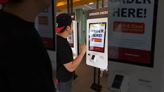 Bagong ORDER MACHINE ng MCDONALDS . nasa PINAS NA!! Ang Bilis umorder!!!