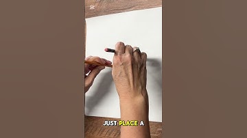 How to Draw a PERFECT Circle with a Paper Clip?! 😱