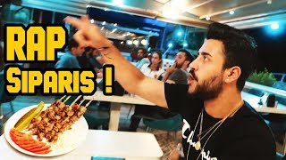 RAP SÖYLEYEREK KEBAPÇIDA SİPARİŞ VERMEK! ( Aspava )