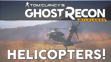 Ghost Recon Wildlands Flying Helicopters! Battlefield 4 Helicopter Flying & Driving Controls?
