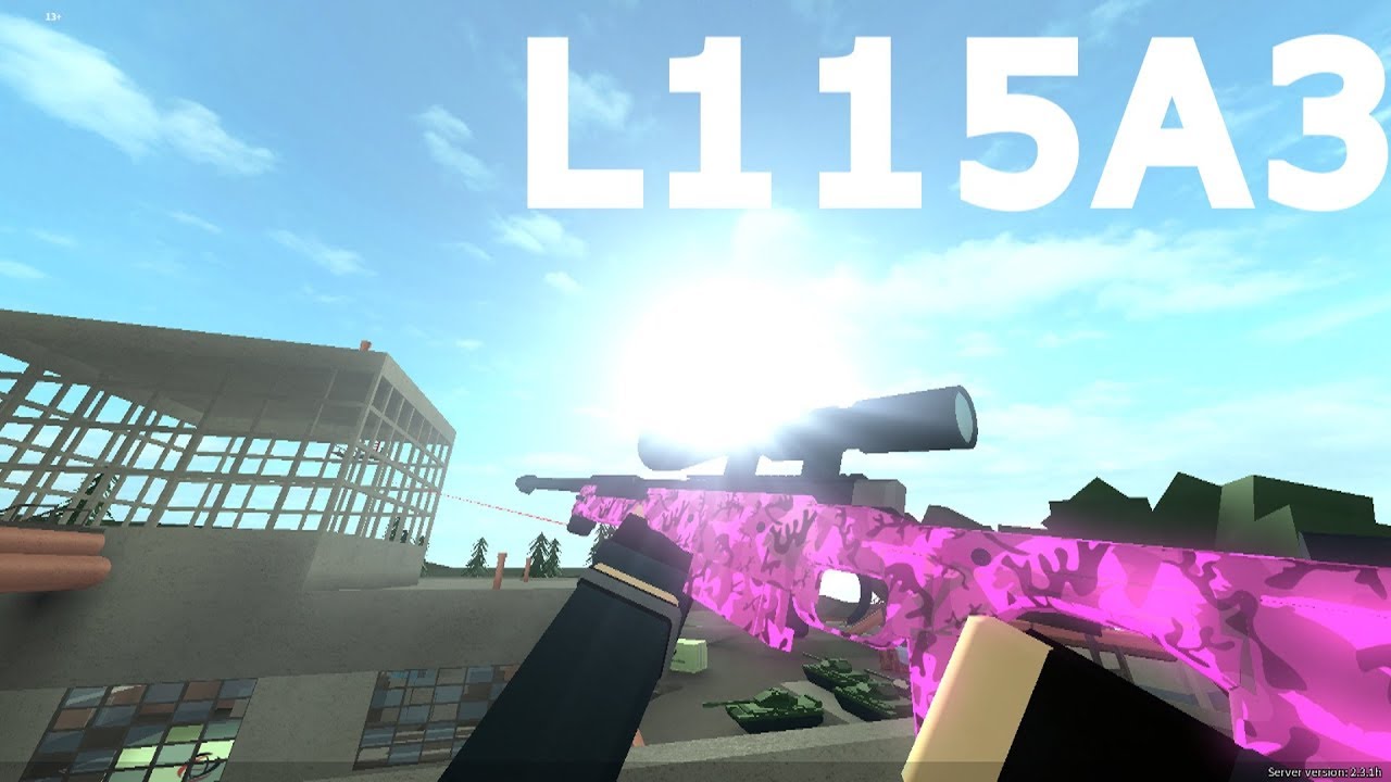 The L115a3 One Of My Favorite Snipers Roblox Phantom Forces