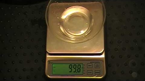 Mixing Ingredients With LW MRW Washdown Scale