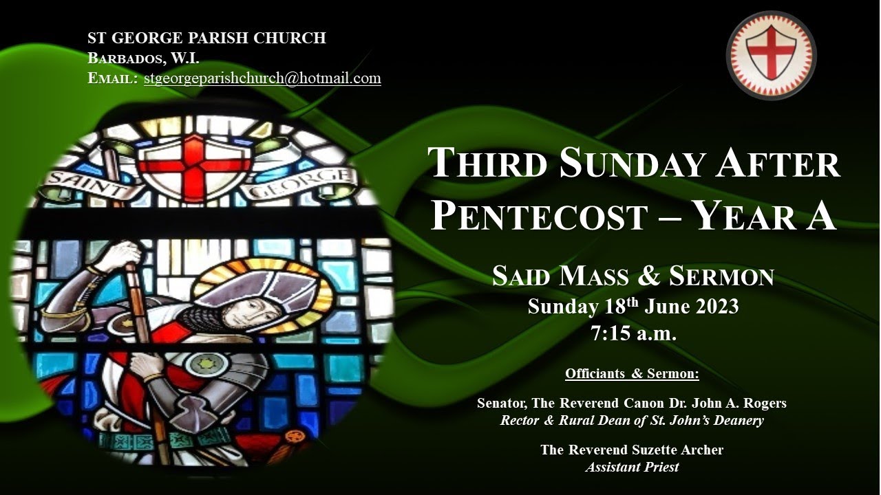 Third Sunday after Pentecost - YouTube