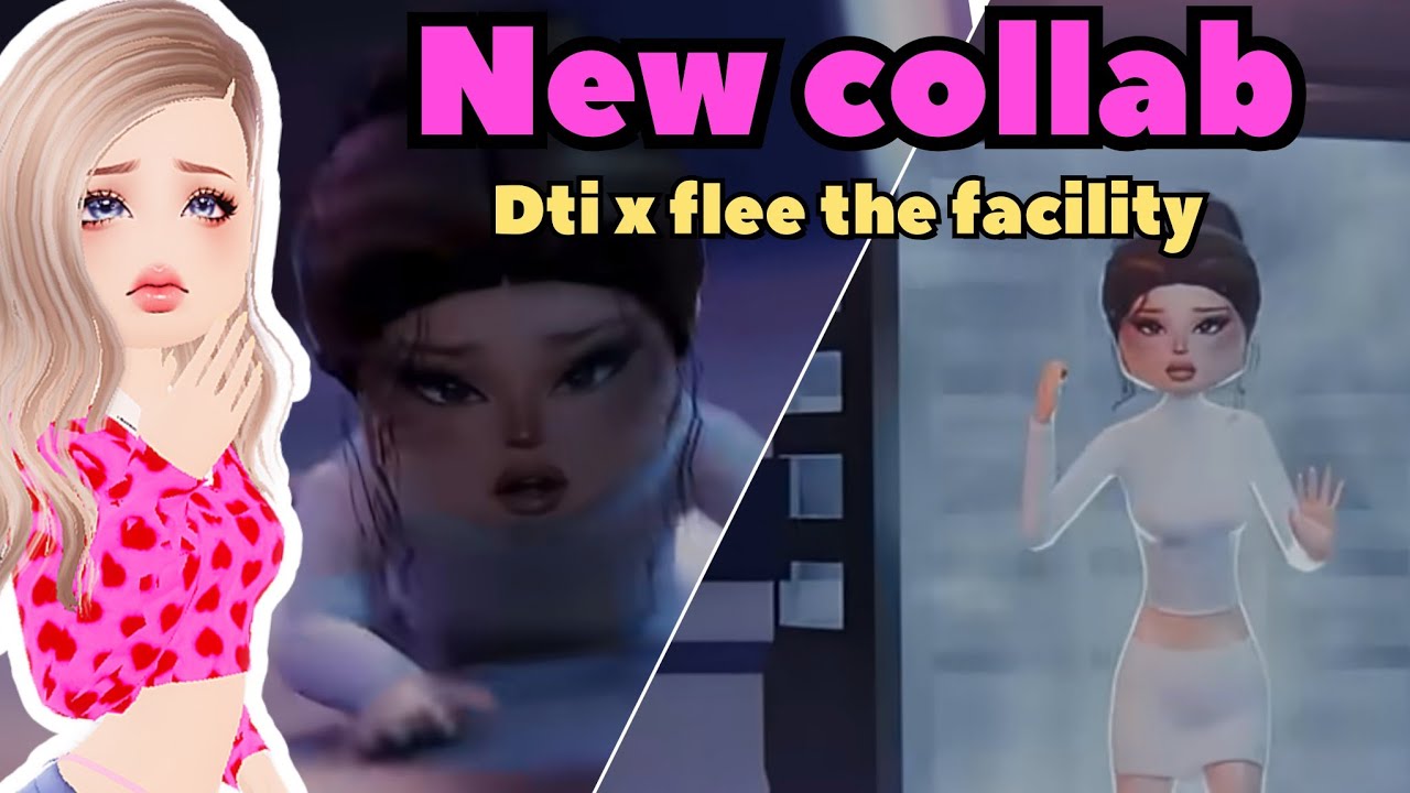 LANA LORE😈 DTI X flee the facility collab?! 😱💕 (roblox dress to impress)