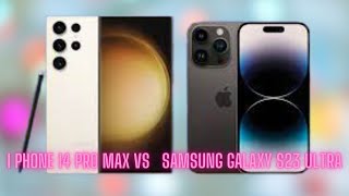 Iphone 14 Pro Max Vs Samsung Galaxy S23 Ultra T Techware