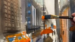 Achieving an illusion of depth and clear reflections with watercolours - Paul Kenton