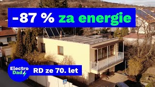 - 87 % za energie v RD ze 70. let po důkladné renovaci | Petr Holub | Electro Dad # 468