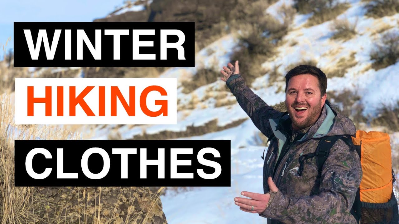 Winter HIKING Clothes, How to Stay Warm and Comfortable