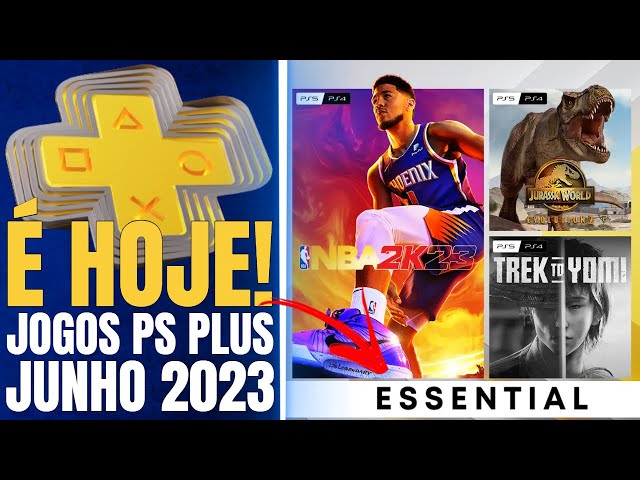 É HOJE! Liberação dos jogos mensais da PS Plus Essential de julho 2023!  Vai baixar? 