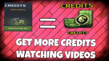 How to Earn a lot of credits by WATCHING ADS-MC5
