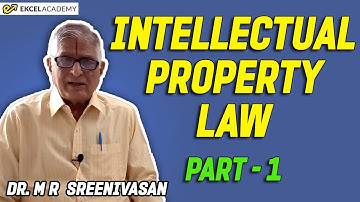 Intellectual Property Law : Part - 1