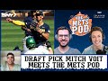 Mets draft pick Mitch Voit shares confidence and career goals in SNY interview | The Mets Pod