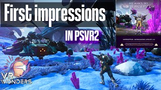 No Mans Sky Interceptor - first PSVR2 impressions