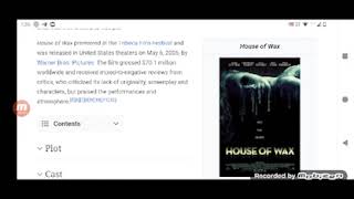 House of Wax Full Movie crystal Review in Hindi  / Hollywood Movie Review / Elisha Cuthbert