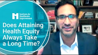 Celebrity Does Attaining Health Equity Always Take a Long Time? Profile