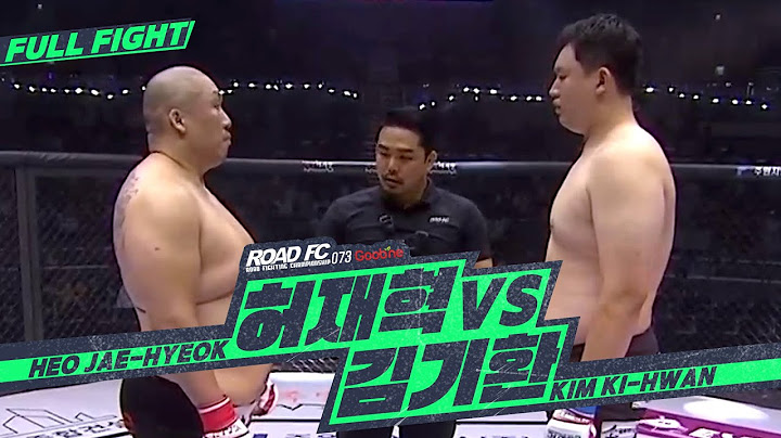 허재혁 (HEO JAE-HYEOK) vs 김기환 (KIM KI-HWAN) [FULL FIGHT] [굽네 ROAD FC 073]