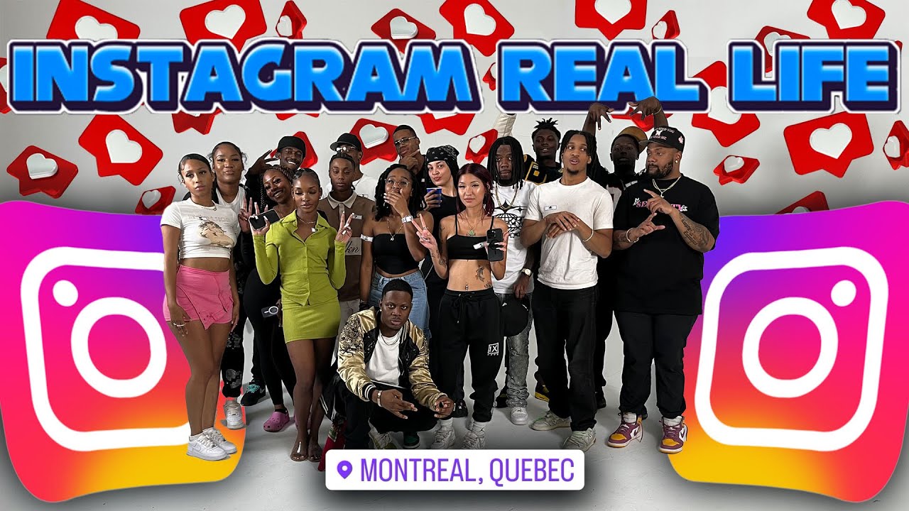Instagram In Real Life But Face To Face Montréal Quebec!