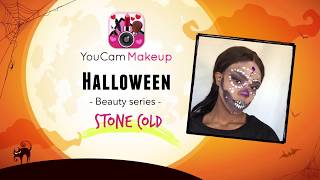 Halloween 2018 👻 Stone Cold Makeup Tutorial | YouCam Makeup screenshot 5