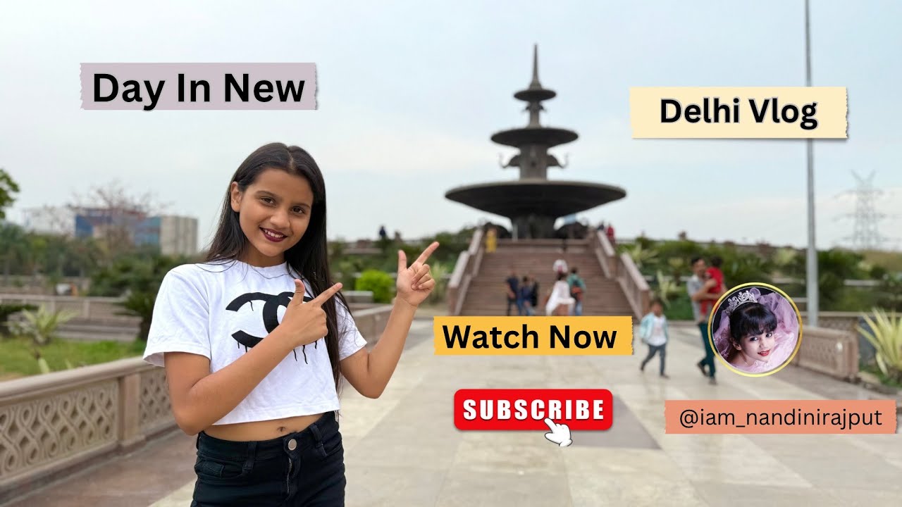 Full Day In New Delhi Vlog || Nandini Rajput ||
