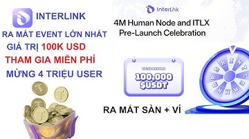 Interlink Network: Ra mắt sự kiện lớn Ăn chia $100k | Tham gia miễn phí sk 4M human node